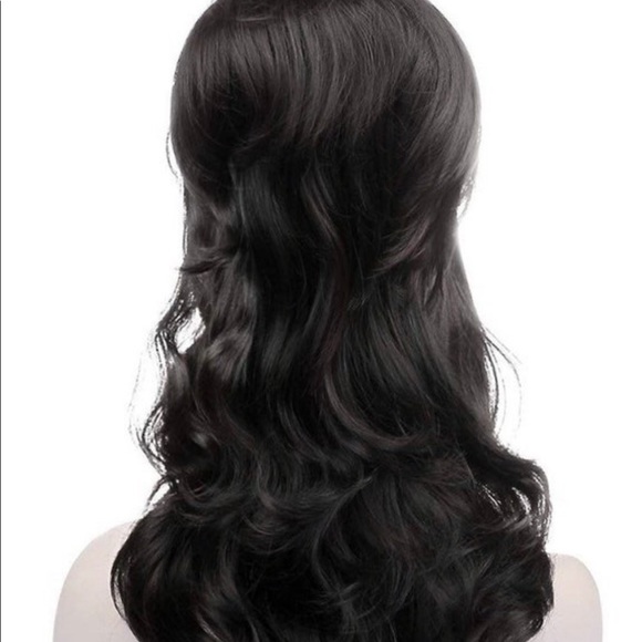 Black Stylish  60’s Retro look Beehive Hair full cap wig 
Arrives NEW - Picture 5 of 8